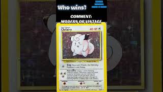 Pokémon Modern vs Vintage Saturday showdown #pokemon #pokemoncards #pokemontcg #pokémon #games