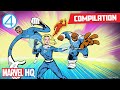 Meet The Fantastic Four 4️⃣ All Episodes Compilation  ‪ MarvelHQ
