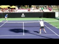 The Bryan Brothers Practice Volleys 2013 Indian Wells California