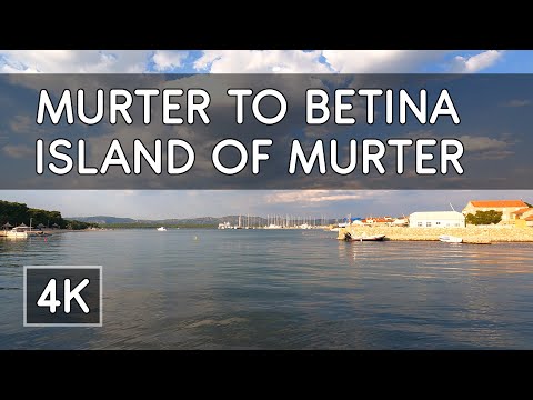Walking Tour: Walking from Murter to Betina on the Island of Murter, Croatia - 4K UHD
