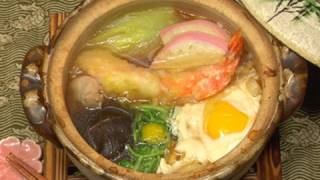 HowtoMakeNabeyakiUdonNoodlesUdonHotPotRecipewithShrimpTempura|CookingwithDog