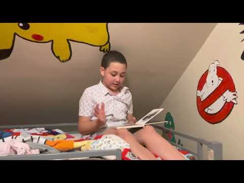 Bear reads Goodnight Goon: A Petrifying Parody