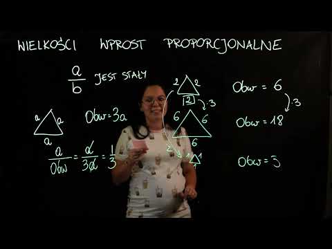 Proporcja 3 - Wielkości wprost proporcjonalne