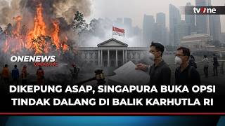 Singapura Ancam Tindak Perusahaan Pemicu Karhutla dari Indonesia | OneNews Updat