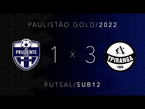 AD Prudente 1 x 3 Ypiranga  - Paulistão Gold 2022 - Liga da Juventude - sub12 - 10/05/2022