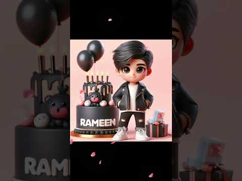 Rameen Happy Birthday Song. Cute babyHappy Birthday song with name.  #rameen #happybirthdayrameen