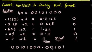 convert to floating point