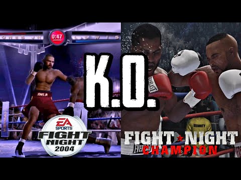 Evolution of Fight Night Knockouts