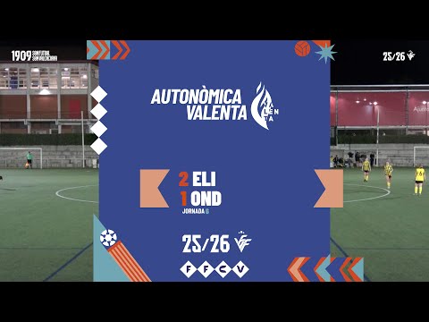 Resum CDFB L'Eliana 2 1 UD Ondarense 30 10 2025