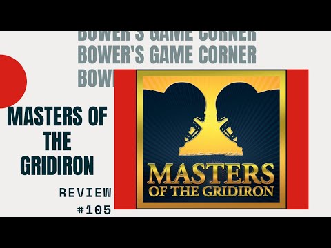 Bower's Game Corner: Masters of The Gridiron Review