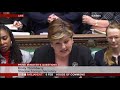 David Lidington And Emily Thornberry Exchange Blows As They Fill In At PMQs