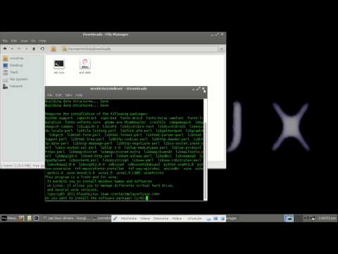 How to : Install software in an ubuntu/debian based linux distro