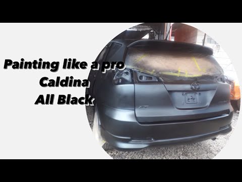 Thumbnail for TOYOTA CALDINA PAINTING BLACK by Toyota Caldina