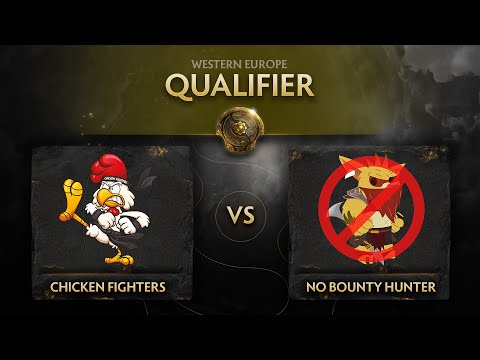 Chicken Fighters vs No Bounty Hunter Game 2 - TI10 EU Qualifiers: Lower Bracket R1 w/ T-Panda & Kips