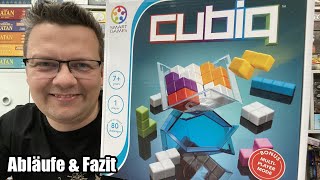 Logikspiel Cubiq (Smart Games) - Cube Solospiel ab 7 Jahren ... auch für Erwachsene!