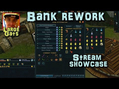 Bank Rework: Some working features - Stream showcase