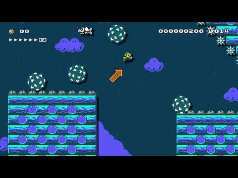 Stormy Speedrun (20 sec) by Mocolucus - Super Mario Maker 2 - No Commentary 1bz