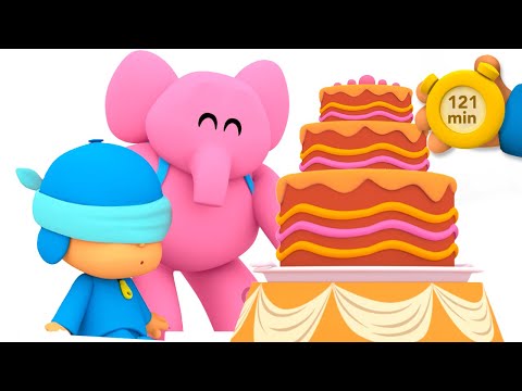 🎂 POCOYO & NINA EPISODIOS 🥳️ Fiesta Sorpresa de Cumpleaños [121 min] |CARICATURAS y DIBUJOS ANIMADOS