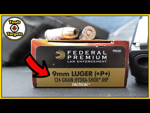 Old Faithful or Just Old News?...9MM Federal Premium Hydra Shok +P+ Self-Defense AMMO Test!