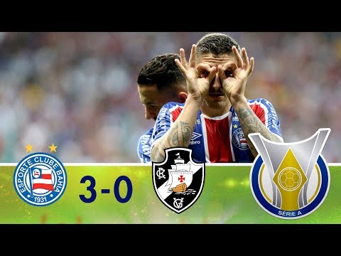 Melhores Momentos - Bahia 3 x 0 Vasco - Campeonato Brasileiro (27/05/2018)