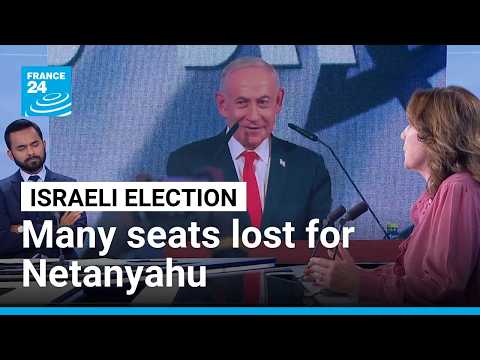 Israeli election: PM loses a significant number of seats since 2022 election