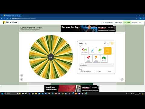 If It Lands On Your Country You're Out