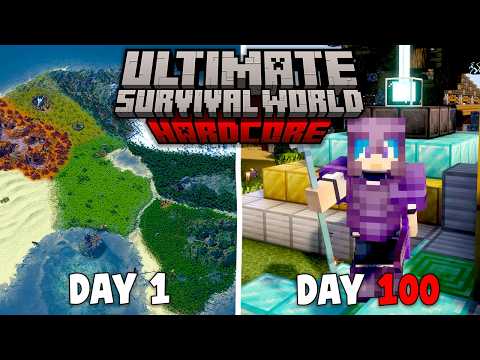 100 Days Minecraft Hardcore ULTIMATE SURVIVAL WORLD