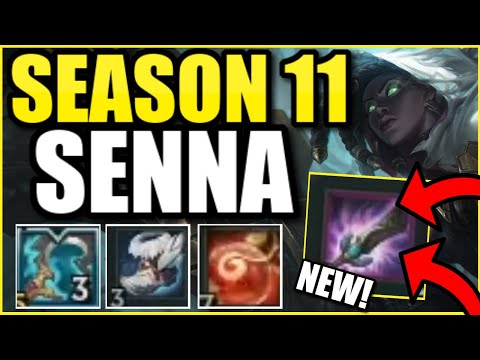 (NEW ITEM "ECLIPSE"!)  THIS NEW SEASON 11 ITEM MAKES SENNA LITERALLY KILL IN TWO HITS!