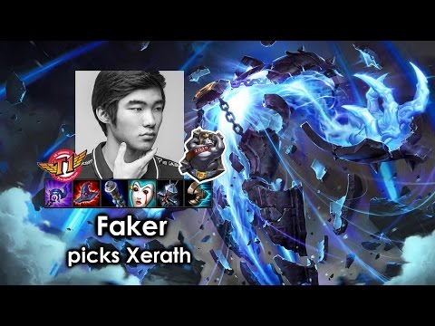 Faker picks Xerath (URF)
