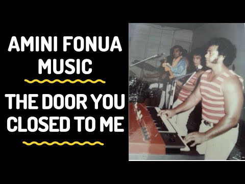 Tongan Musical Artist/Singer -  THE DOOR YOU CLOSED TO ME - Covered by Amini Fonua