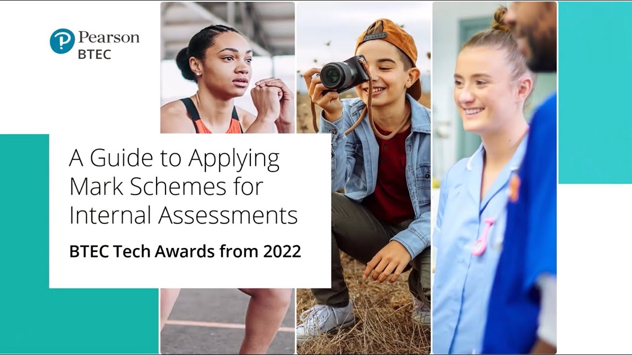 Guide to applying Mark Scheme - BTEC Tech Awards 2022
