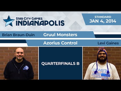 SCGINDY: Quarterfinals B - Brian Braun-Duin vs Levi Gaines | Standard