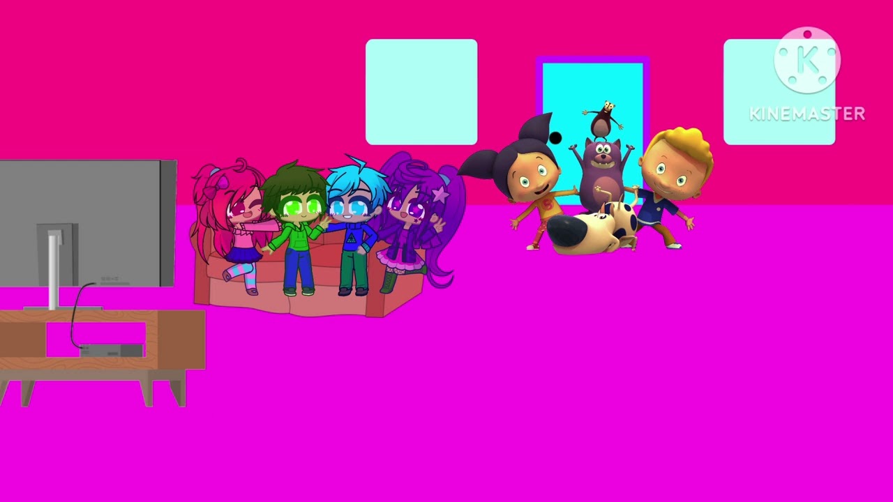 I made the picture for the upcoming crossover called Hayden And Friends Meets Loopdidoo. 