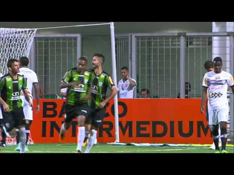 Gols - América-MG 3x0 Tupi – Campeonato Mineiro – 31/01/2016 – HD