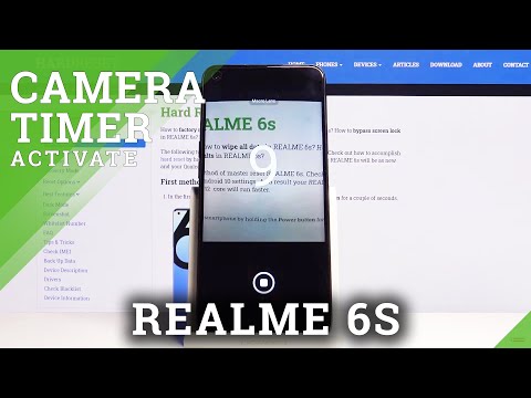 How to Set Camera Timer in REALME 6s – Set Camera Countdown