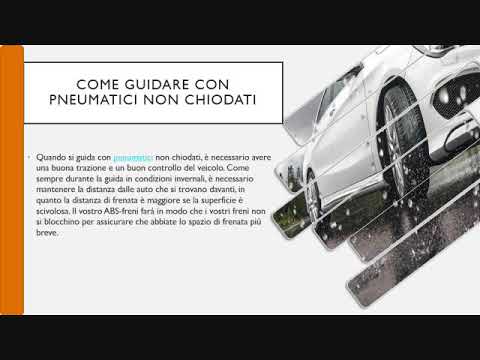 Come Guidare Con Pneumatici Non Chiodati