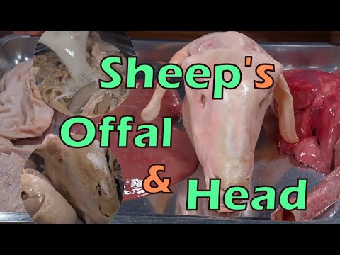 Cooking videos | Sheep's Offal & Head | Cook food