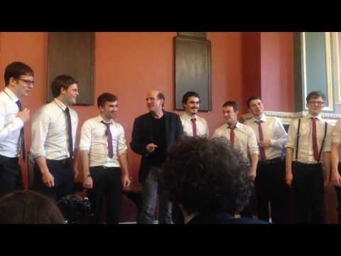 Ted from 'Scrubs' sings Help! at Trinity College Dublin