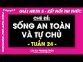 Giải sgk Hoạt động trải nghiệm lớp 5 Tuần 24 - trang 65, 66, 67