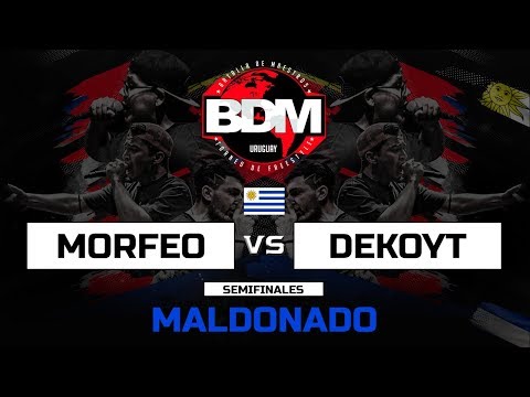 Morfeo vs Dekoyt | Semifinal | Clasificatorias Maldonado | BDM Uruguay