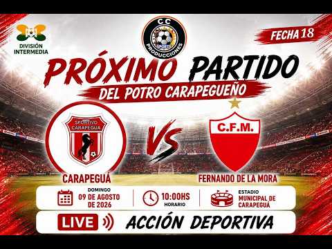 Sportivo Carapeguá vs Fernando de la Mora