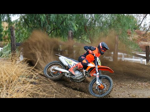 BERM BLASTING EPIC BACKYARD TRACK!!