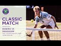 Stefan Edberg vs Amos Mansdorf | Wimbledon 1990 third round | Full Match Replay
