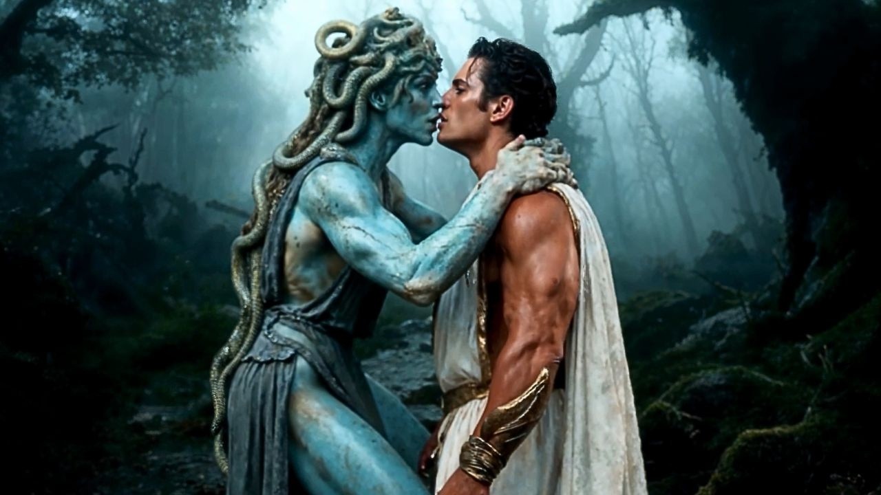 Consegui Escapar dos Persas    Mas uma Medusa Me Ofereceu Poderes em Troca de um Filho