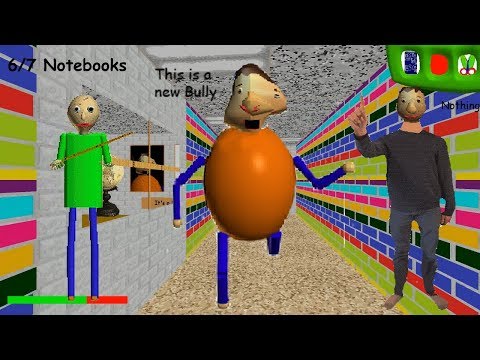 Baldi's Crazy textured Basics Alpha 2 - Baldi's Basics Mod