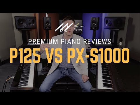 🎹Yamaha P125 vs Casio PX-S1000 Digital Piano Review, Comparison, & Demo🎹