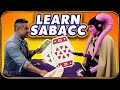How to Play Sabacc with a Twi'lek Teacher! Learn Star Wars Card Games!