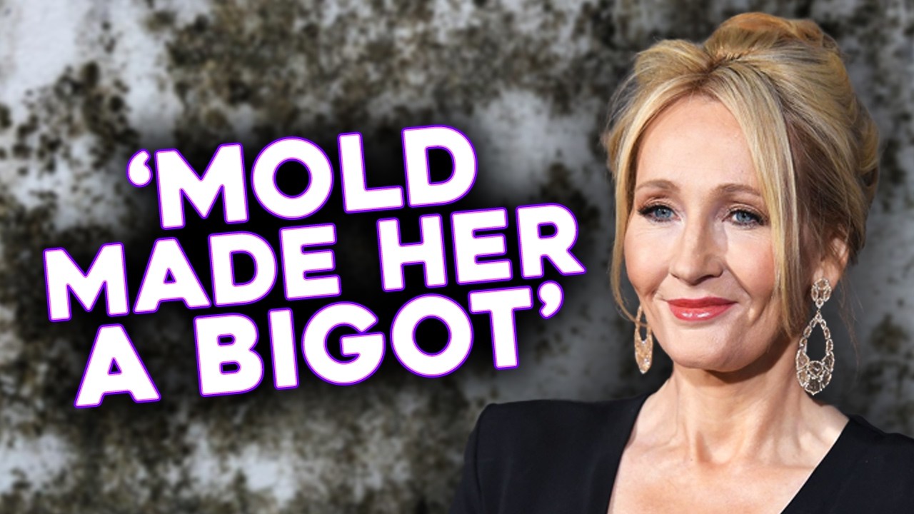 JK Rowling Haters Say Black Mold Turned Her Into a Bigot
