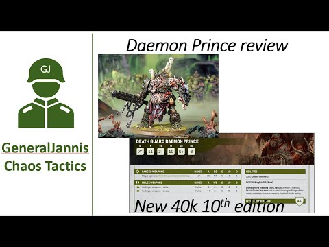 Daemon Prince Death Guard review - GeneralJannis - New WH40k 10th edition
