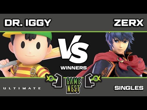 Game Nest Smash It Up: Dr. Iggy (Ness) vs Zerx (Marth) - Winners Round 2
